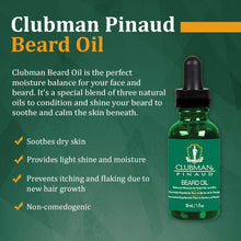 Load image into Gallery viewer, Clubman Pinaud Beard Oil - 3 Pack
